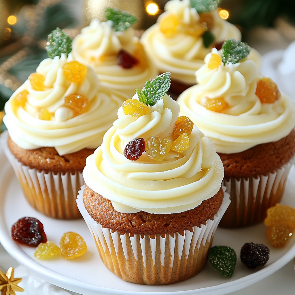 Easy Christmas Cupcakes Festive and Fun Recipe