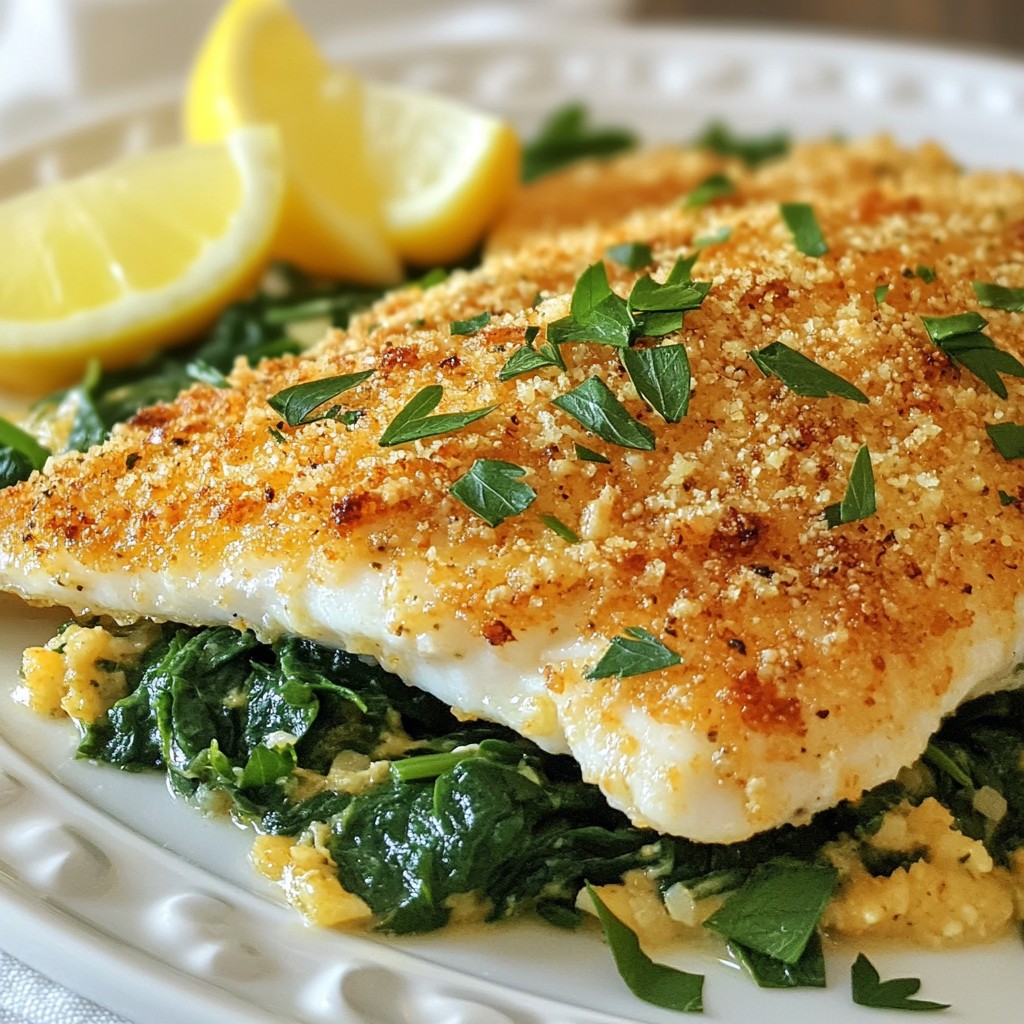 Baked Parmesan Crusted Tilapia Simple and Tasty Dish