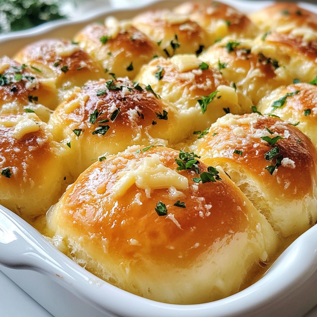 Garlic Parmesan Pull-Apart Rolls Savory and Simple Recipe