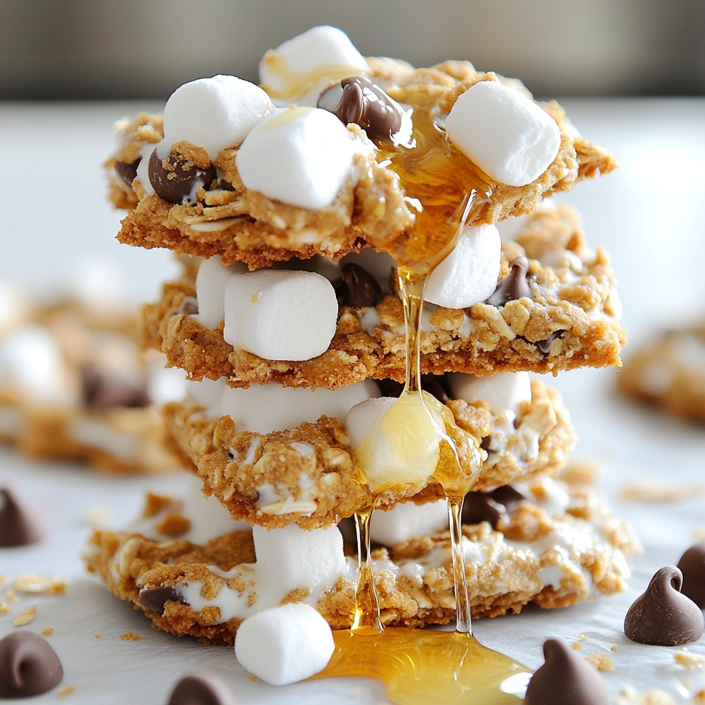 S’mores No-Bake Cookies Easy and Delicious Treat