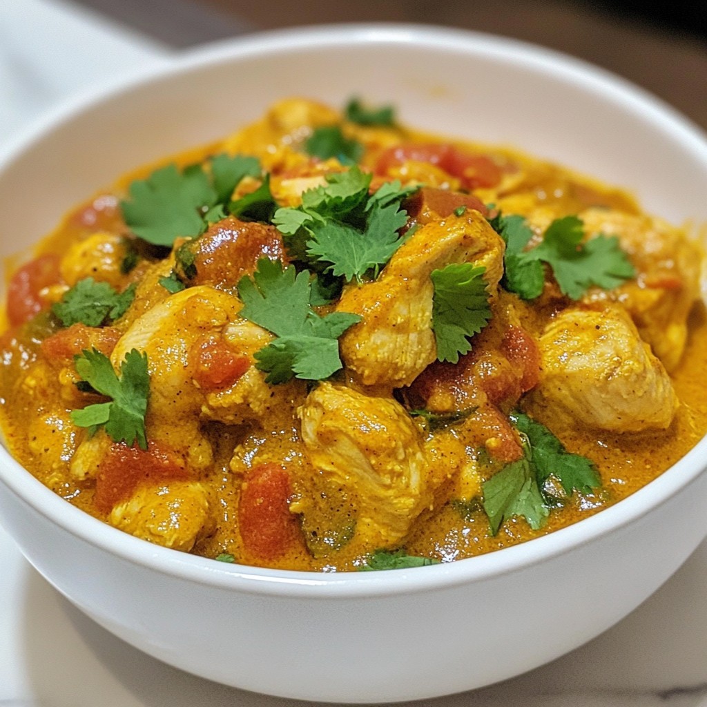 Instant Pot Chicken Tikka Masala Flavorful Delight