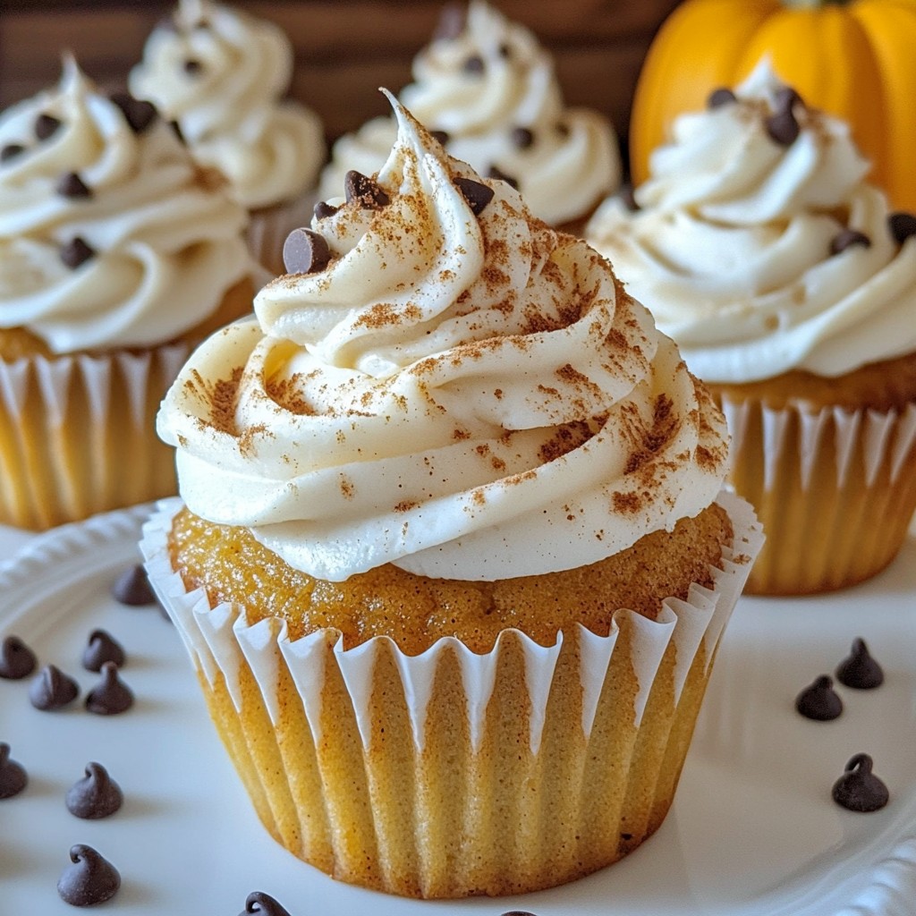 Pumpkin Spice Latte Cupcakes Irresistible Fall Treat