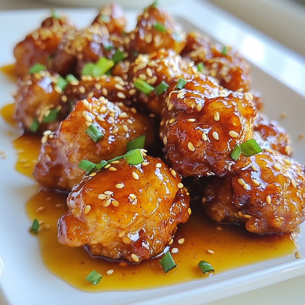 Sticky Sesame Chicken Bites Irresistible Flavor Boost