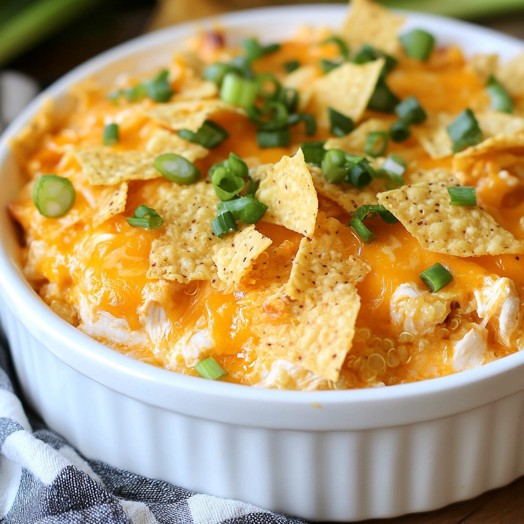 Buffalo Ranch Chicken Casserole Easy and Flavorful Meal