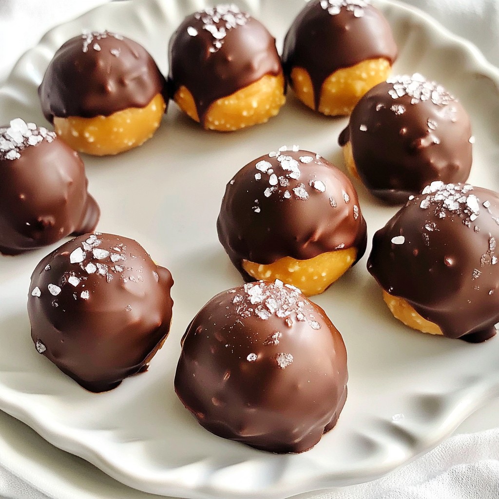 Chocolate Dipped Peanut Butter Balls Simple Delight