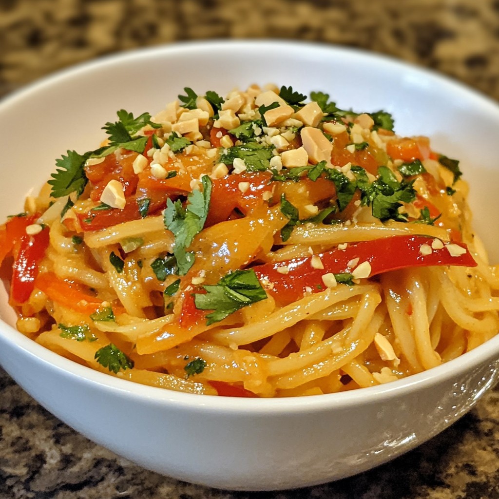 Spicy Peanut Noodles Flavorful and Easy Recipe Guide