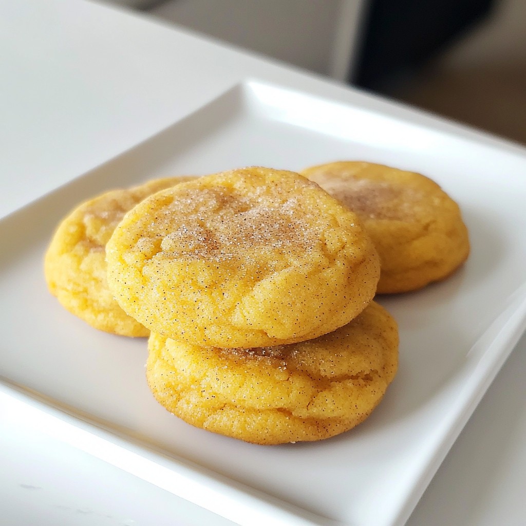 Pumpkin Spice Snickerdoodles Soft and Delightful Treat