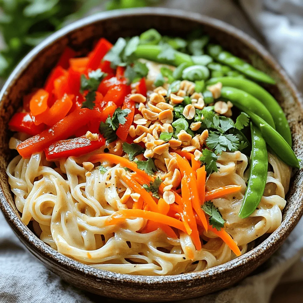 Spicy Thai Peanut Noodles Flavorful and Easy Recipe