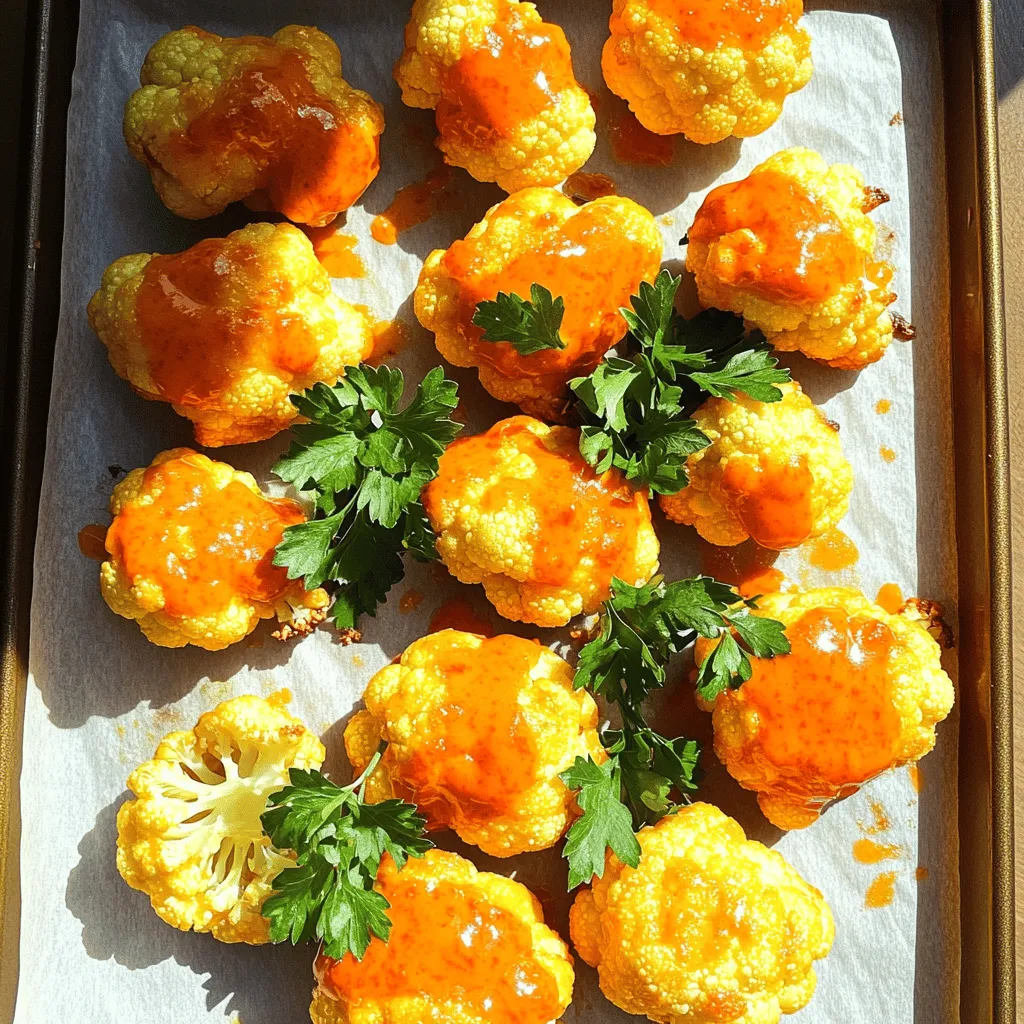 Buffalo Cauliflower Bites Crispy and Flavorful Treat